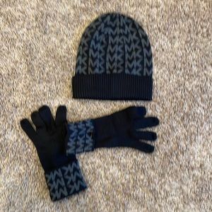Beanie and gloves